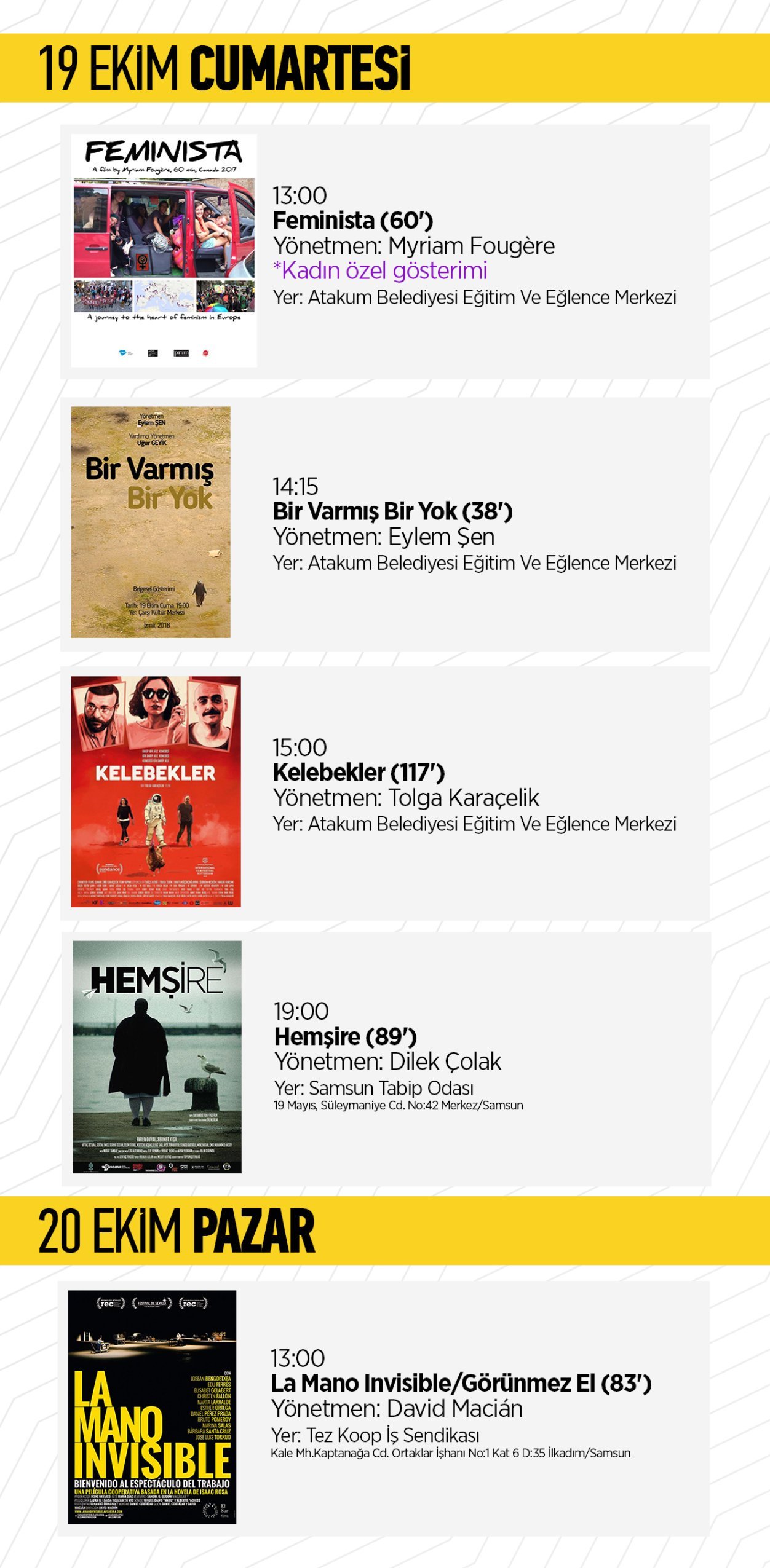 Film Festivali başlıyor Film Festivali başlıyor