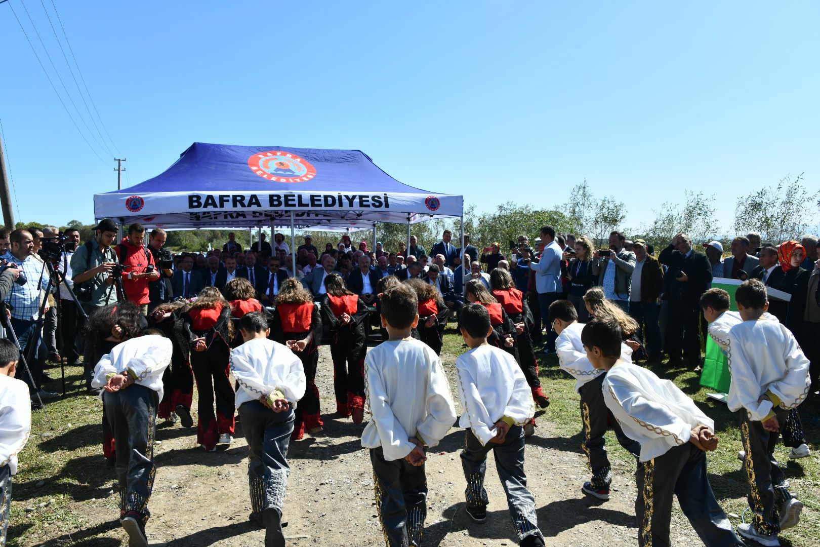 Samsun’da hasat şenliği Samsun’da hasat şenliği