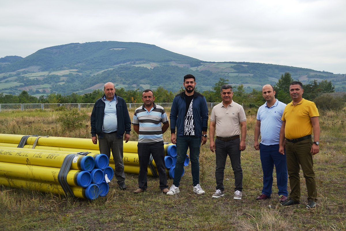  Bafra OSB Doğalgaz’a Kavuştu