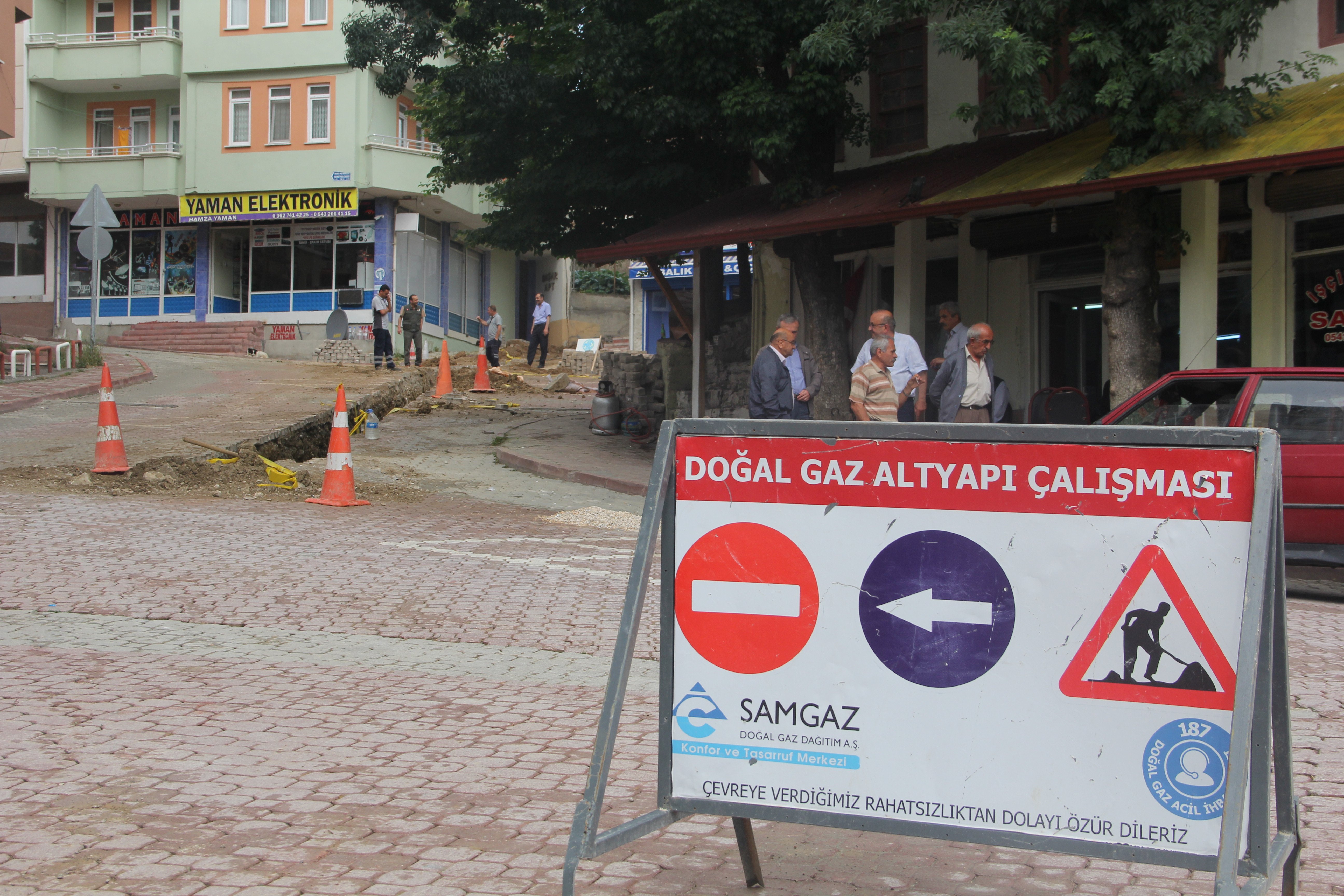 Kavak’ta Doğalgaz Heyecanı