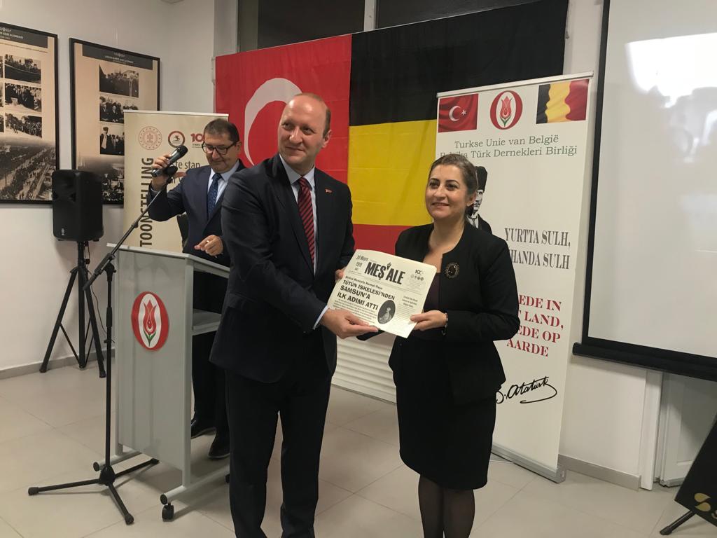 Milli Mücadele Sergisi Brüksel’de Milli Mücadele Sergisi Brüksel’de