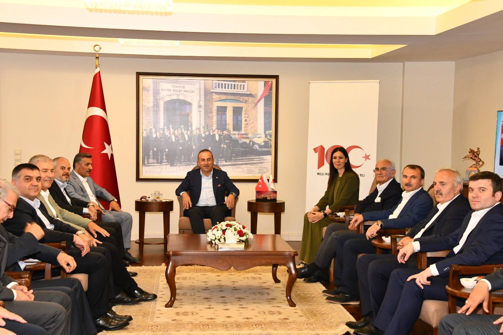 Bakan Çavuşoğlu Samsun’da 