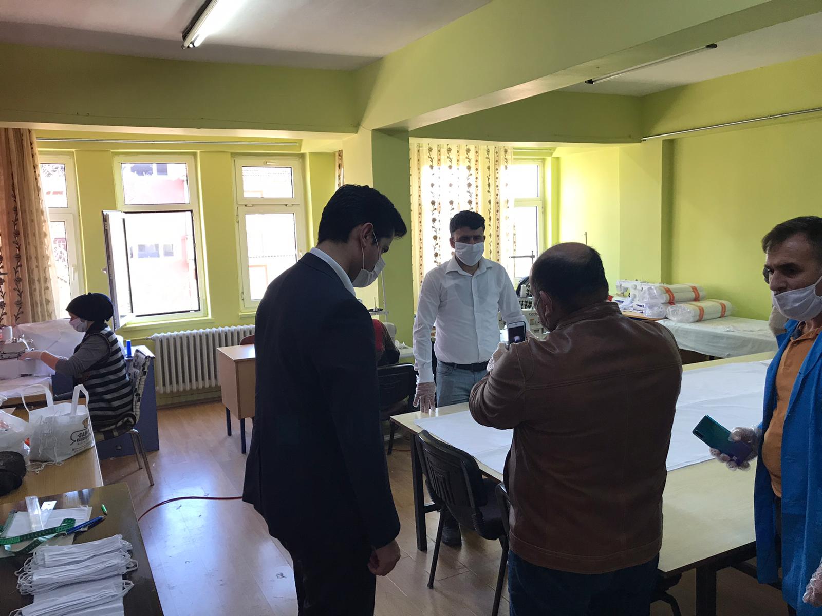 Kavak Kaymakamı Şenay,’Virüsü birlikte yeneceğiz’ Kavak Kaymakamı Şenay,’Virüsü birlikte yeneceğiz’