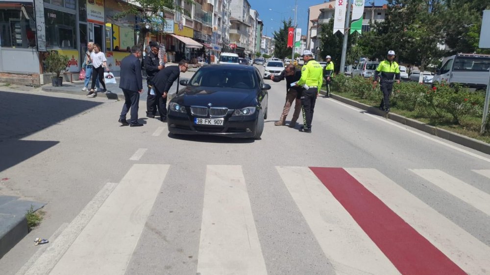 Kaymakam trafik denetimi yaptı