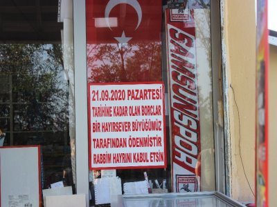 100 YOKSULUN BORCUNU ÖDEDİ