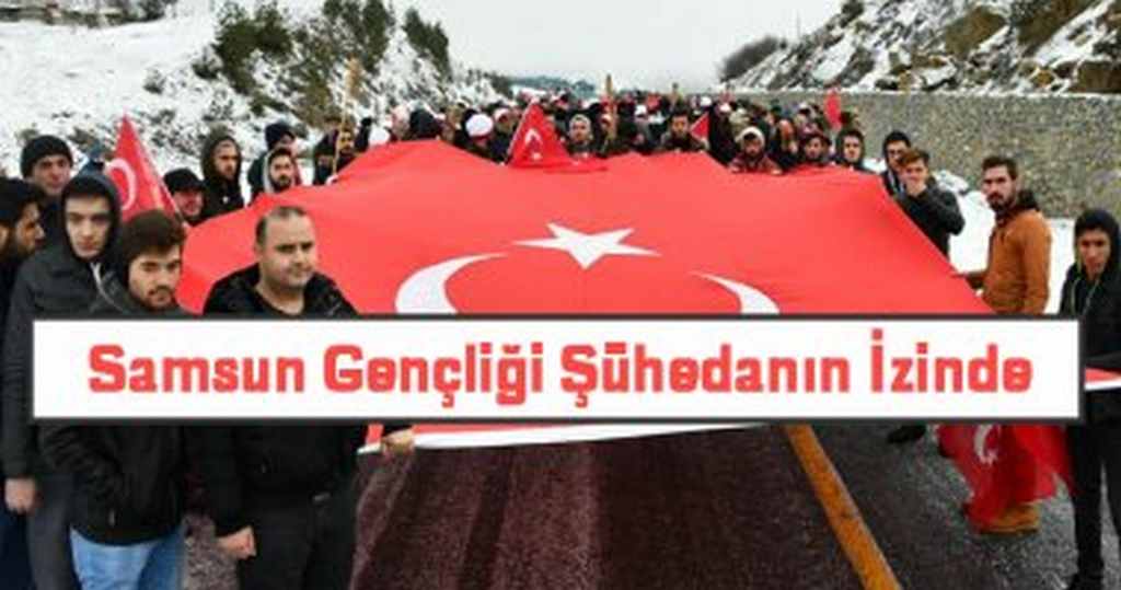 Samsun Gençliği Şühedanın İzinde