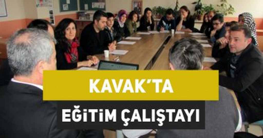 Kavak’ta Eğitim Çalıştayı