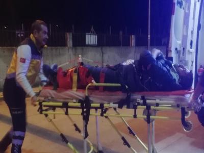 Polisin “dur“ dedi. Durmadı kaza yaptı