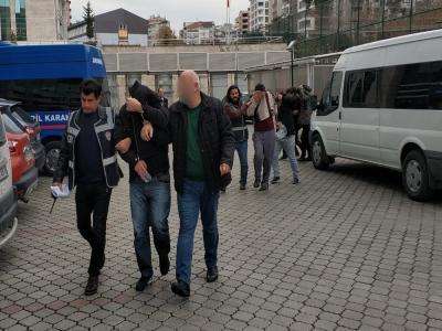 Çete hakim önünde