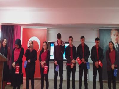 Yakakent Anadolu Lisesi Avrupa yolunda