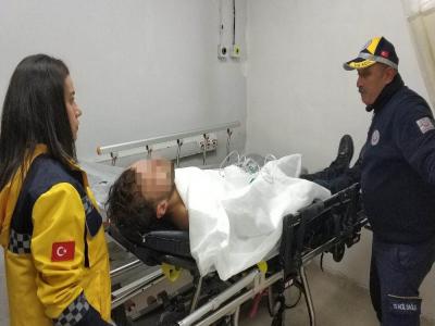 Ayrılma dedi denize atladı 