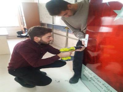 OMÜ Eğitim Fakültesi öğrencilerinden projeler
