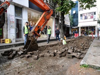 Altınordu’da yağmur suyu hatları yenileniyor
