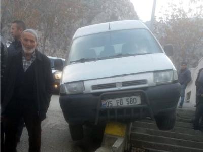 Direksiyon başında fenalaştı 