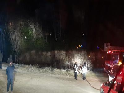 Orman yangını ekiplerce söndürüldü
