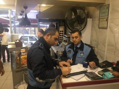 Zabıtanın Yılbaşı denetimi