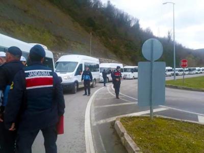 Erfelek’te servis şoförleri denetlendi
