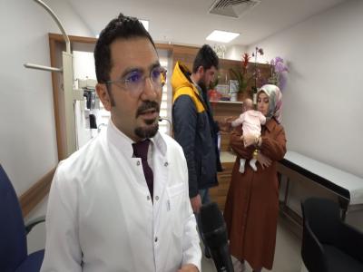 Parmak bebeğe operasyon
