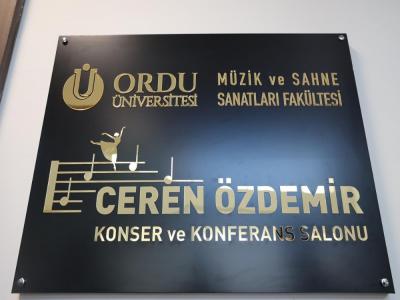 Ceren Özdemir’in adı Ordu Üniversitesinde yaşatılıyor
