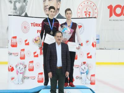 Artistik Buz Pateni’nde şampiyonlar belli oldu
