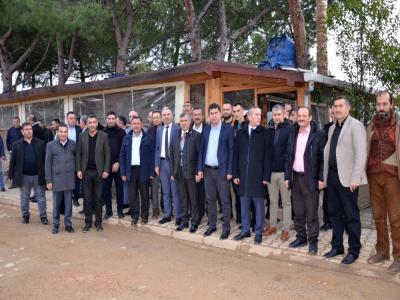 Gerze Belediye Spor’a destek kahvaltısında protokol üyeleri bir araya geldi
