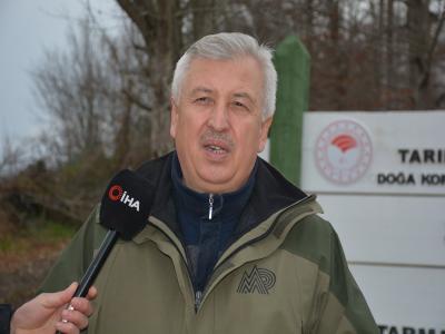 Sinop’ta yabani hayvanlar için yem bırakıldı
