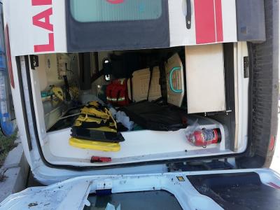 Hafif ticari araç ile ambulansla çarpıştı: 5 yaralı
