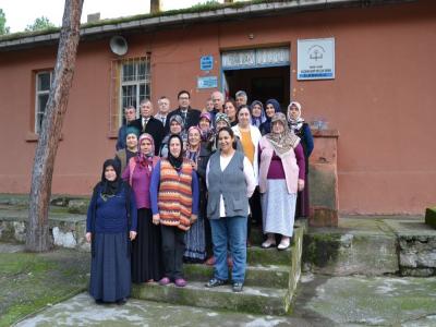 Ustalar kursiyerlerle buluşuyor

