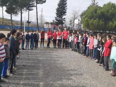 Milli sporcular küçük yüreklerle buluştu
