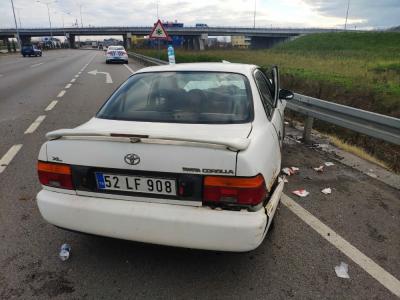 Samsun’da trafik kazası: 3 yaralı
