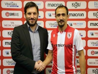 Samsunspor Burak ile sözleşme imzaladı