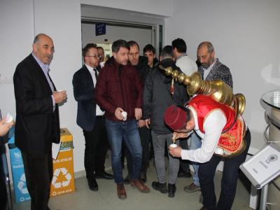 SASKİ’den salep ikramı
