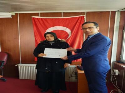Ayvacık’ta kursiyerlere sertifika
