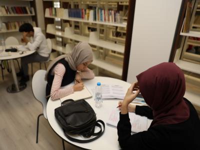  Halk Kütüphanesine vatandaşlardan yoğun ilgi