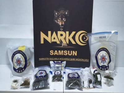 Samsun’da uyuşturucu operasyonu: 3 gözaltı
