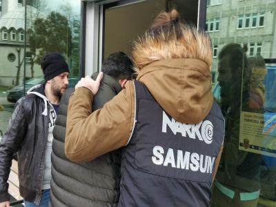 Samsun’da uyuşturucudan 3 kişiye adli kontrol
