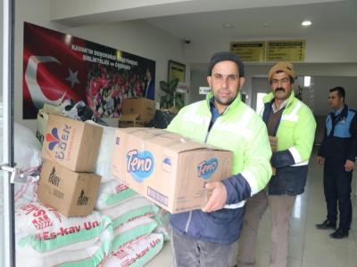 Kavak’tan Elazığ’a yardım eli