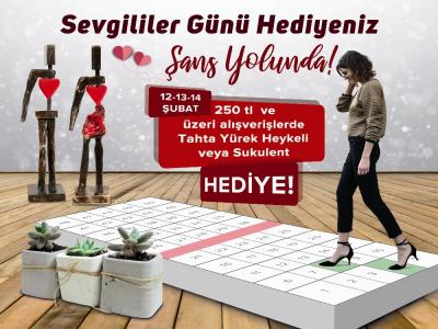 Atakum’da ‘Sevgililer Günü’ne özel etkinlik
