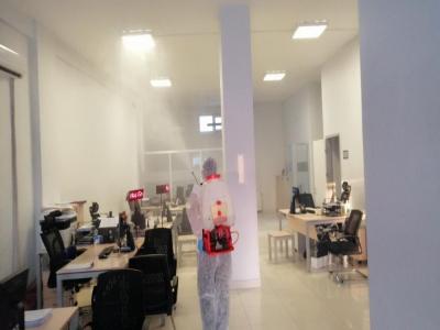 YEPAŞ’ta dezenfekte işlemleri

