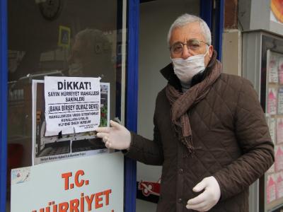 Muhtarın önlemi