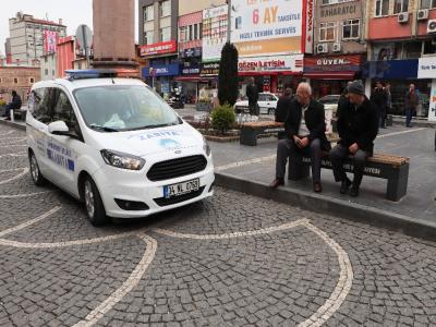 Samsun’da zabıta 65 yaş denetimi yaptı
