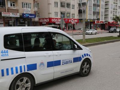 ’Atakum Zabıtası’ndan ‘evde kal’ anonsu
