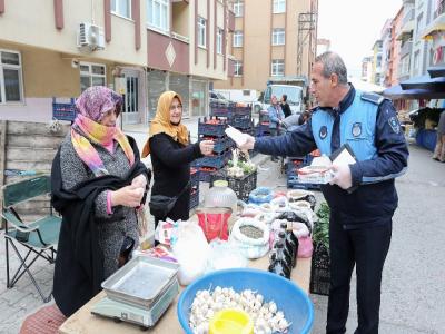 Sağlığımız için mesafeyi koruyalım'