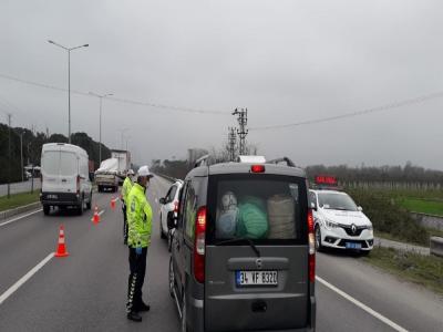 Sürücülere 'zorunlu olmadıkça yolculuk yapmayın' uyarısı