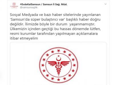 Süper bulaştırıcı var doğru değil