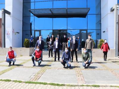 Vali Kaymak: “İlimizde yoğun bir şekilde maske üretilmesi lazım”
