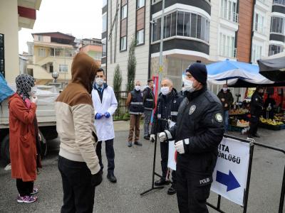 İlkadım’da pazar yeri denetimleri devam ediyor
