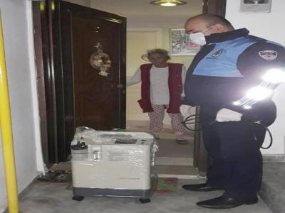 KOAH hastasının talebi anında yerine getirildi
