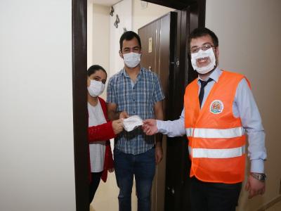 İşitme engellilere özel maske üretildi
