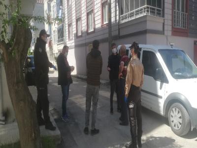 Sokağa çıkma yasağına uymayan 23 kişiye 18 bin 147 lira ceza
